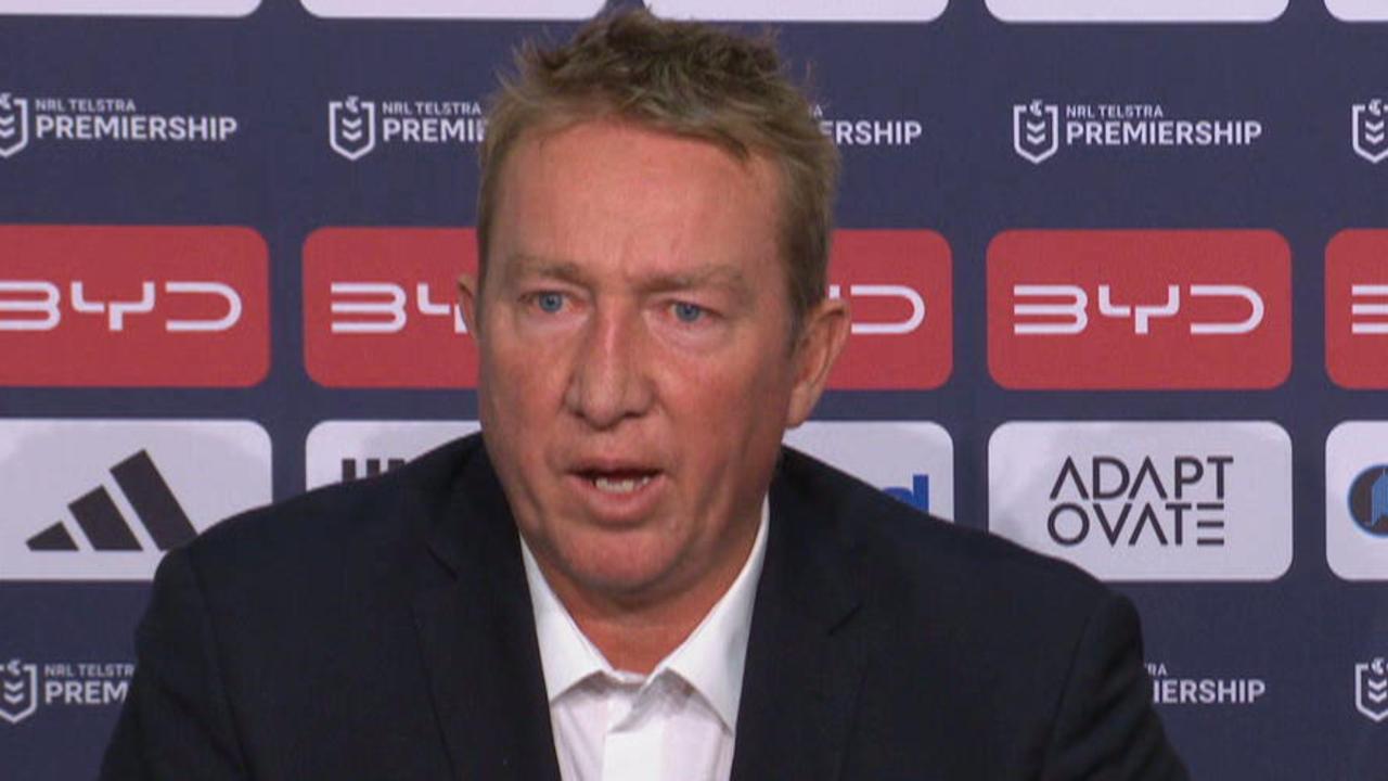 NRL 2026: Trent Robinson calls out Roosters players in press conference, video, replay, loss to Melbourne Storm