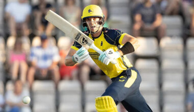 Stubbs shines on Hants debut despite 'not much sleep'