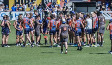 Waalitj Marawar (West Coast) football boss Gavin Bell does not guarantee use of two mid-season draft picks