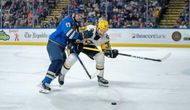 Minor league report: Penguins beat Thunderbirds in Game 3