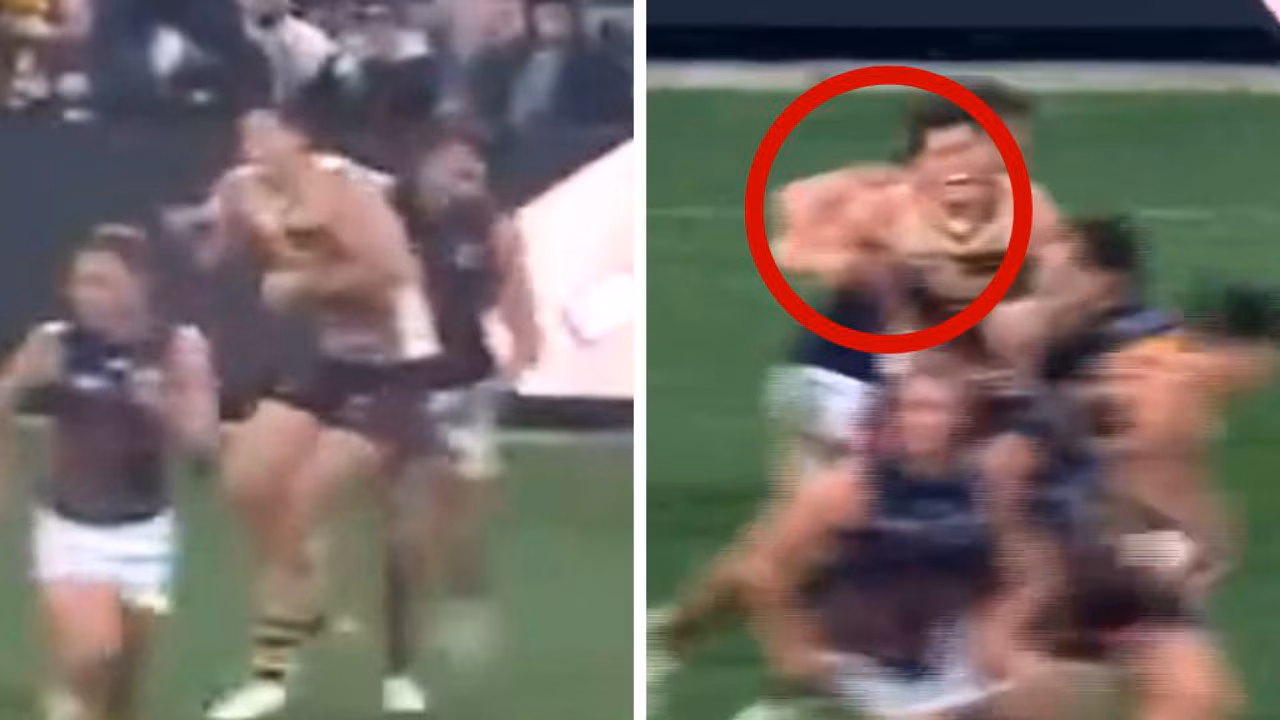 AFL 2026: Adelaide Crows star Riley Thilthorpe with one-match ban for gut punch on Hawthorn’s Lloyd Meek