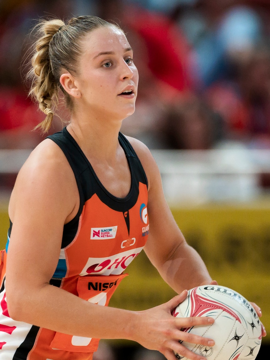 Jamie-Lee Price at the Giants in 2019.