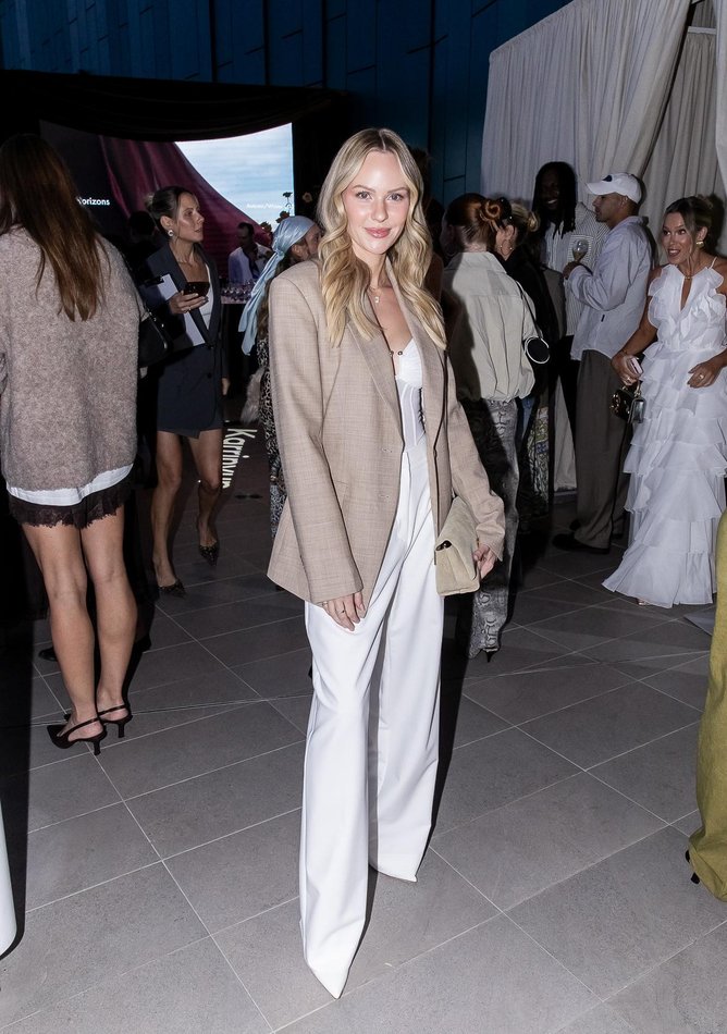 Jules Neale at a Karrinyup Shopping Centre fashion event.