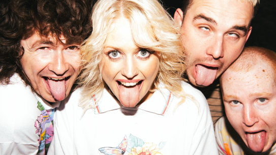 Amyl and the Sniffers’ free gig at Federation Square on Friday night was cancelled over safety concerns.