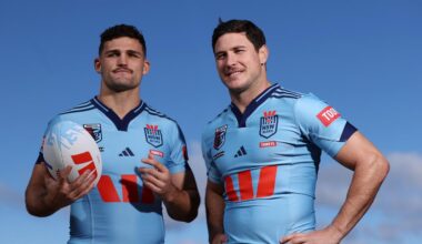 NRL 2026: The Mitchell Moses-Nathan Cleary dilemma for the NSW Blues, 2026 State of Origin series, Ethan Strange, Laurie Daley, nrl news, QLD Maroons