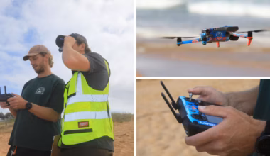 NSW rolls out shark surveillance drones named after Mercury Psillakis