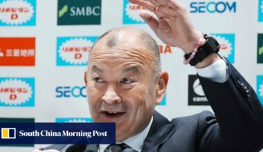 Japan rugby coach Eddie Jones suspended for abusing officials, will miss Hong Kong matches