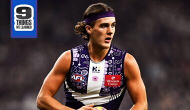 Nine things we learned: Leave this young Dockers star loose at your peril