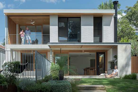 Architect Vanessa Wegner designed this multi-generational house providing separate spaces for everyone.