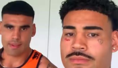 Terrell and Taylan May PNG signing video prank before Wests Tigers contract extensions until 2030