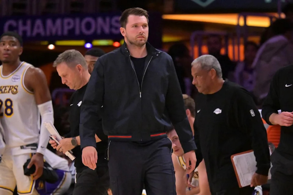 Out since April 2 with a Grade 2 hamstring strain, Lakers star Luka Doncic will most likely miss the entire postseason unless the Lakers make history against the defending champions. Jayne Kamin-Oncea-Imagn Images