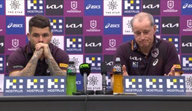 NRL 2026: Michael Maguire press conference after Broncos loss to Dragons, video, issues challenge to playing group, latest news