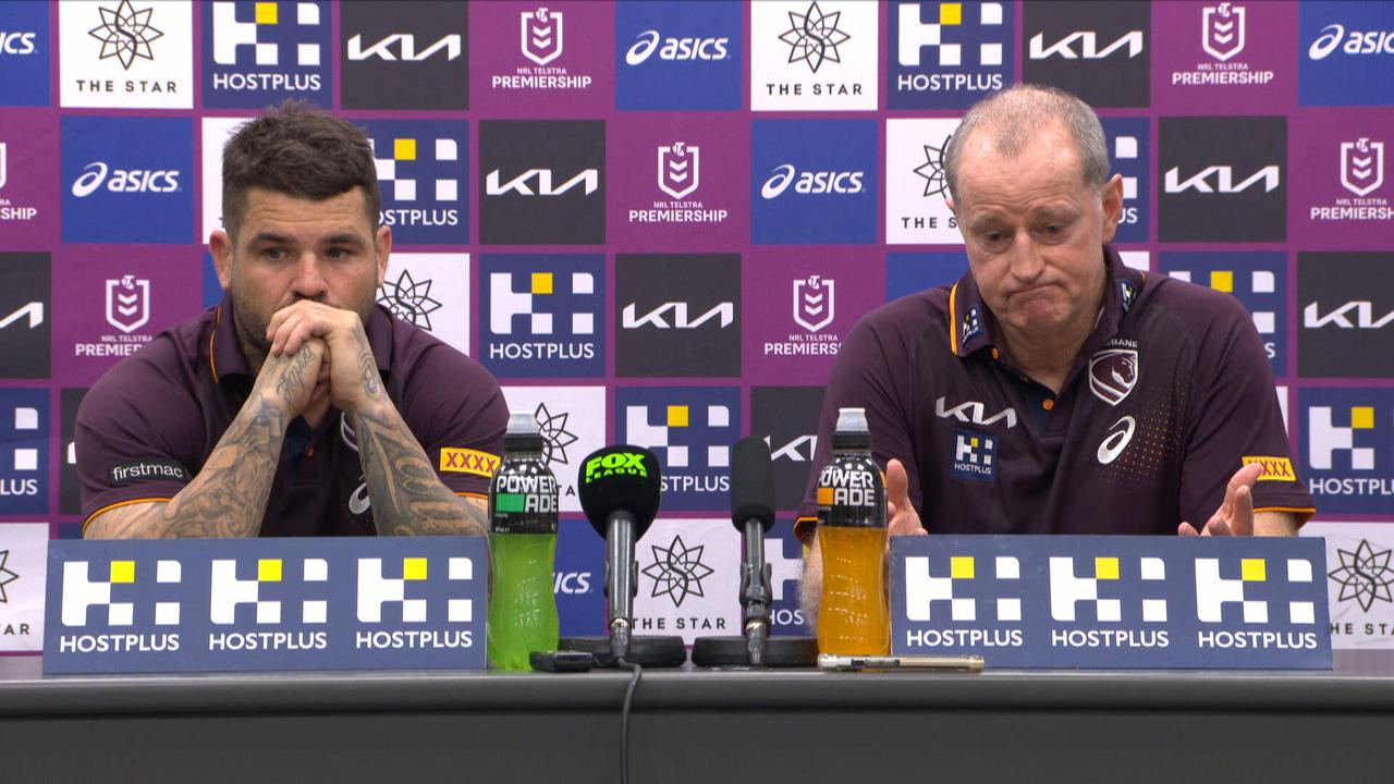 NRL 2026: Michael Maguire press conference after Broncos loss to Dragons, video, issues challenge to playing group, latest news