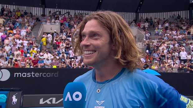 Andrey Rublev.