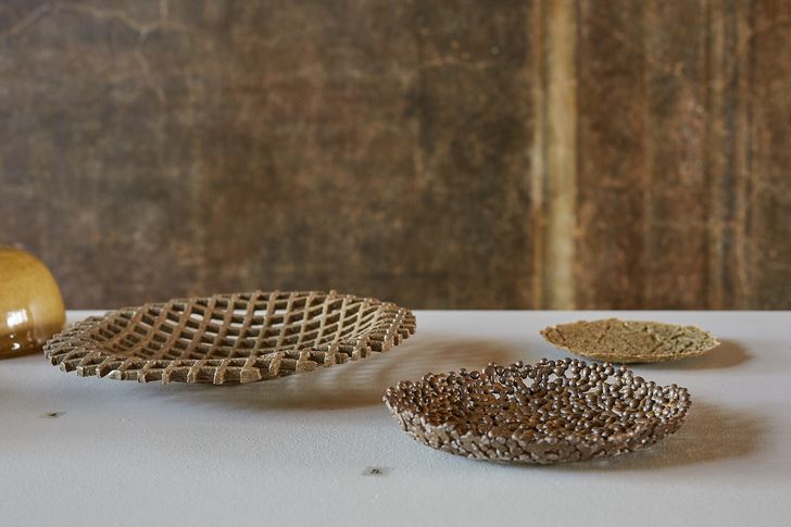 The Ceramics of Concrete exhibition at Villa Alba, 2023, explored the use of locally collected concrete debris within clay bodies and glazes.