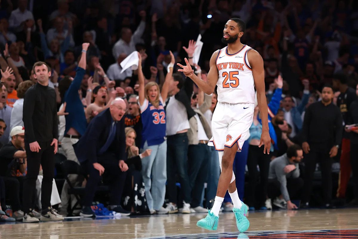 'It's who he is:' How Mikal Bridges' reappearing act has the Knicks surging toward the NBA Finals