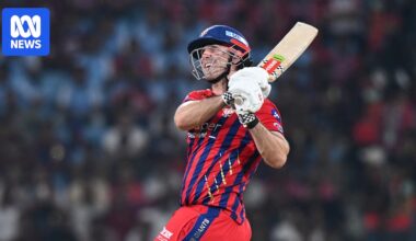 Mitchell Marsh hits rapid IPL century as Lucknow Super Giants record third win of season