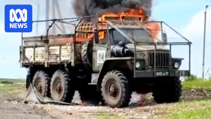 This road was Russia's key logistics route but now it's a 'highway to hell'