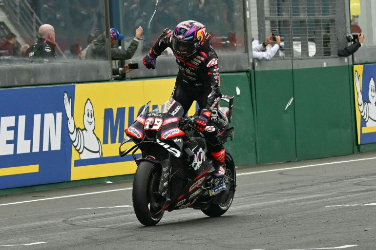 Jorge Martin in action.
