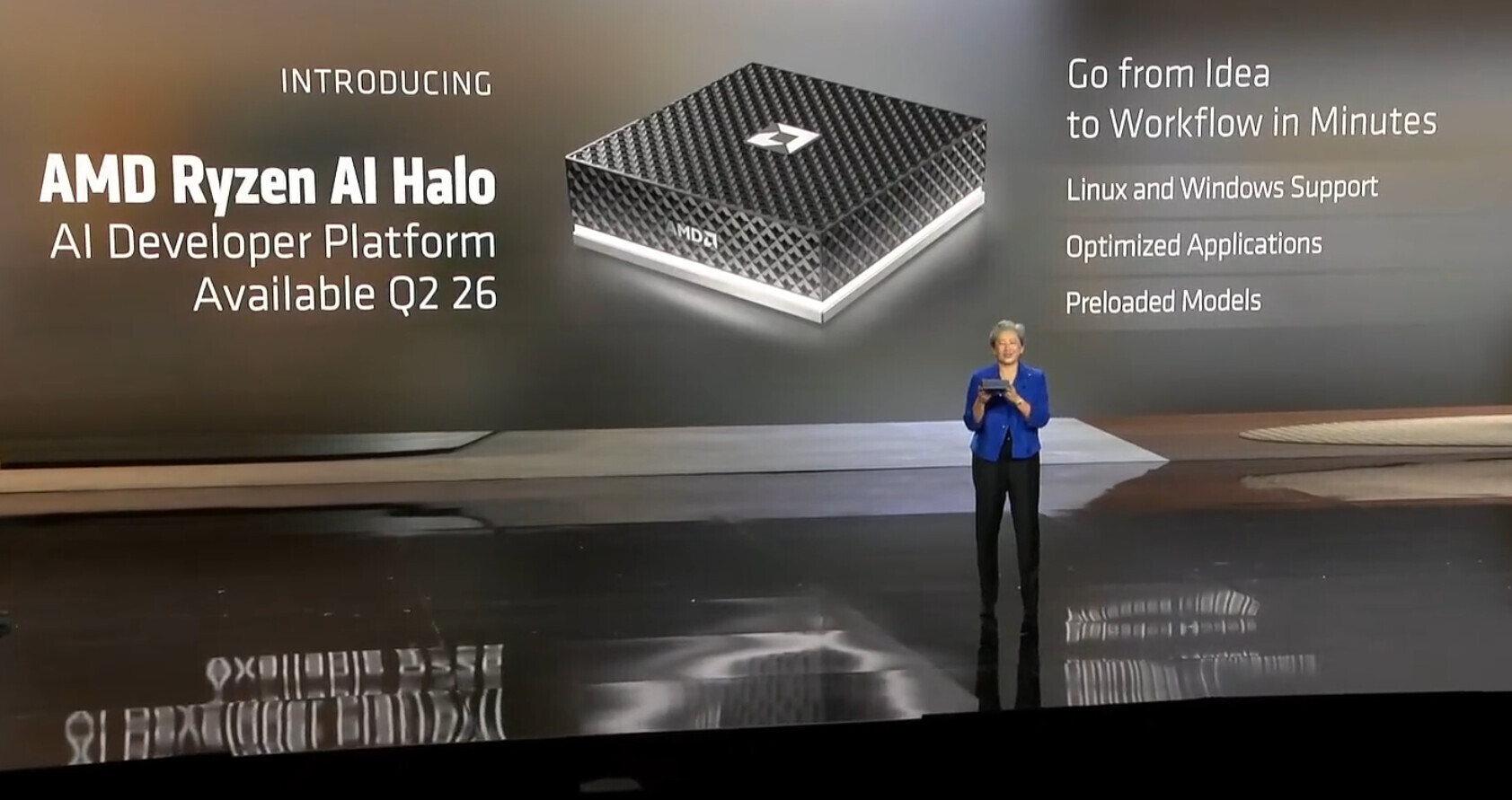 AMD Ryzen AI Halo Mini-PC With NPU And 128GB RAM Set For Launch In June