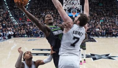 Timberwolves win, tie playoff series after Spurs’ Wembanyama ejected | Basketball