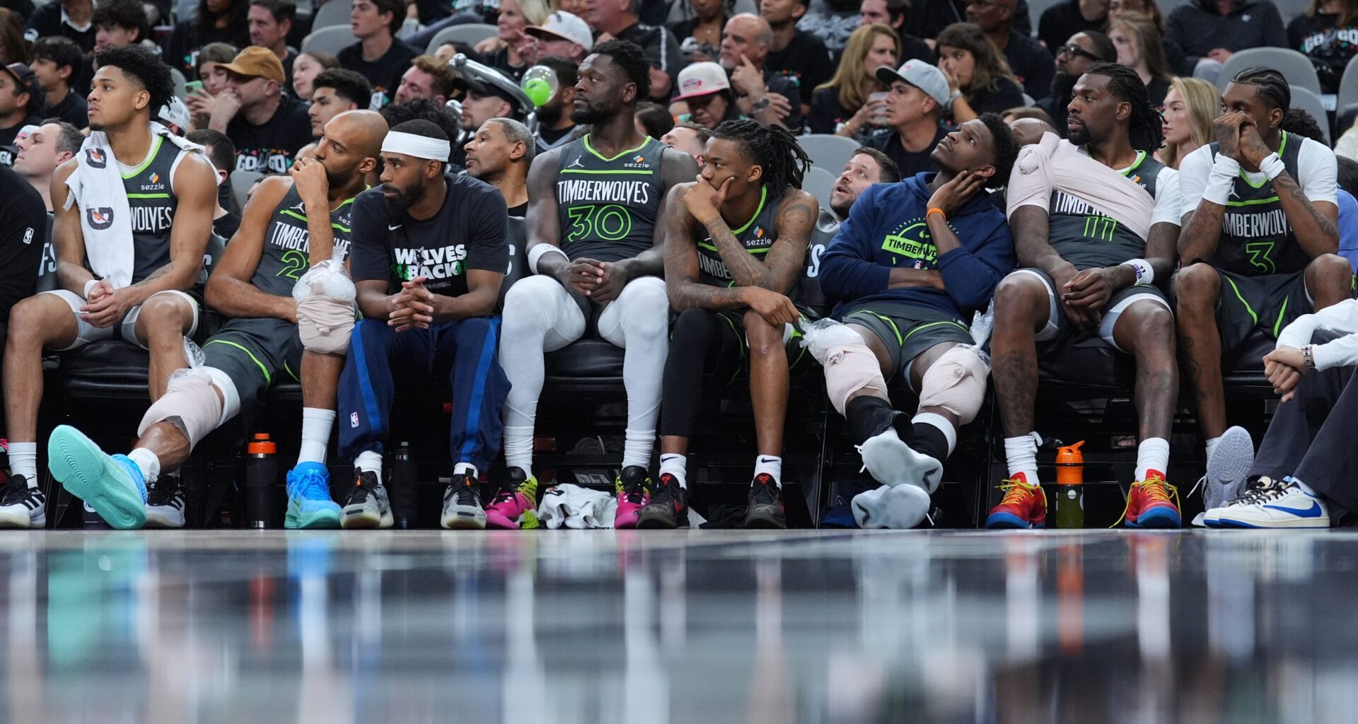 Wolves get a split – and that’s it