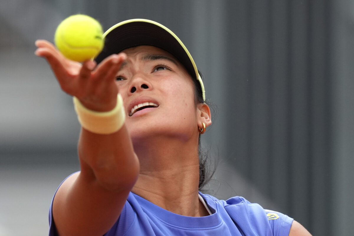 Alex Eala is listed as a qualifier for the Strasbourg Grand Prix beginning Monday in France.