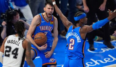 MVP Gilgeous-Alexander stars as Thunder level series with Spurs | Basketball
