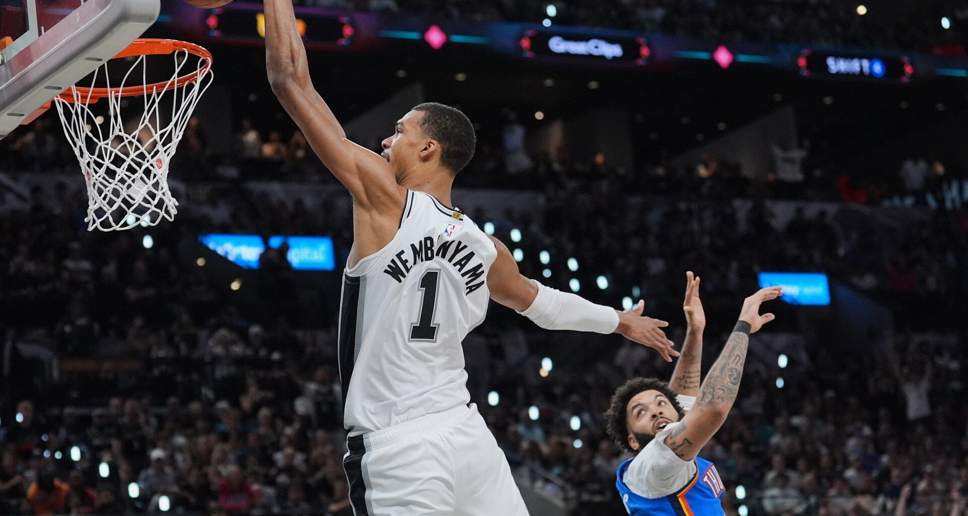 Wembanyama scores 33 as Spurs rip Thunder to level NBA playoffs | Basketball News