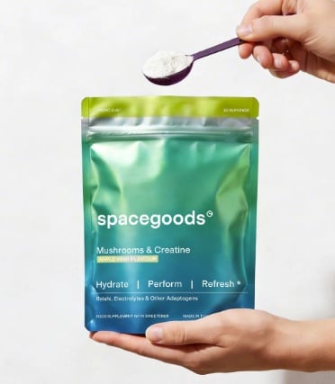 Spacegoods mushroom and creatine