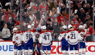 'It makes you hungry': Canadiens look to the future after falling to Hurricanes