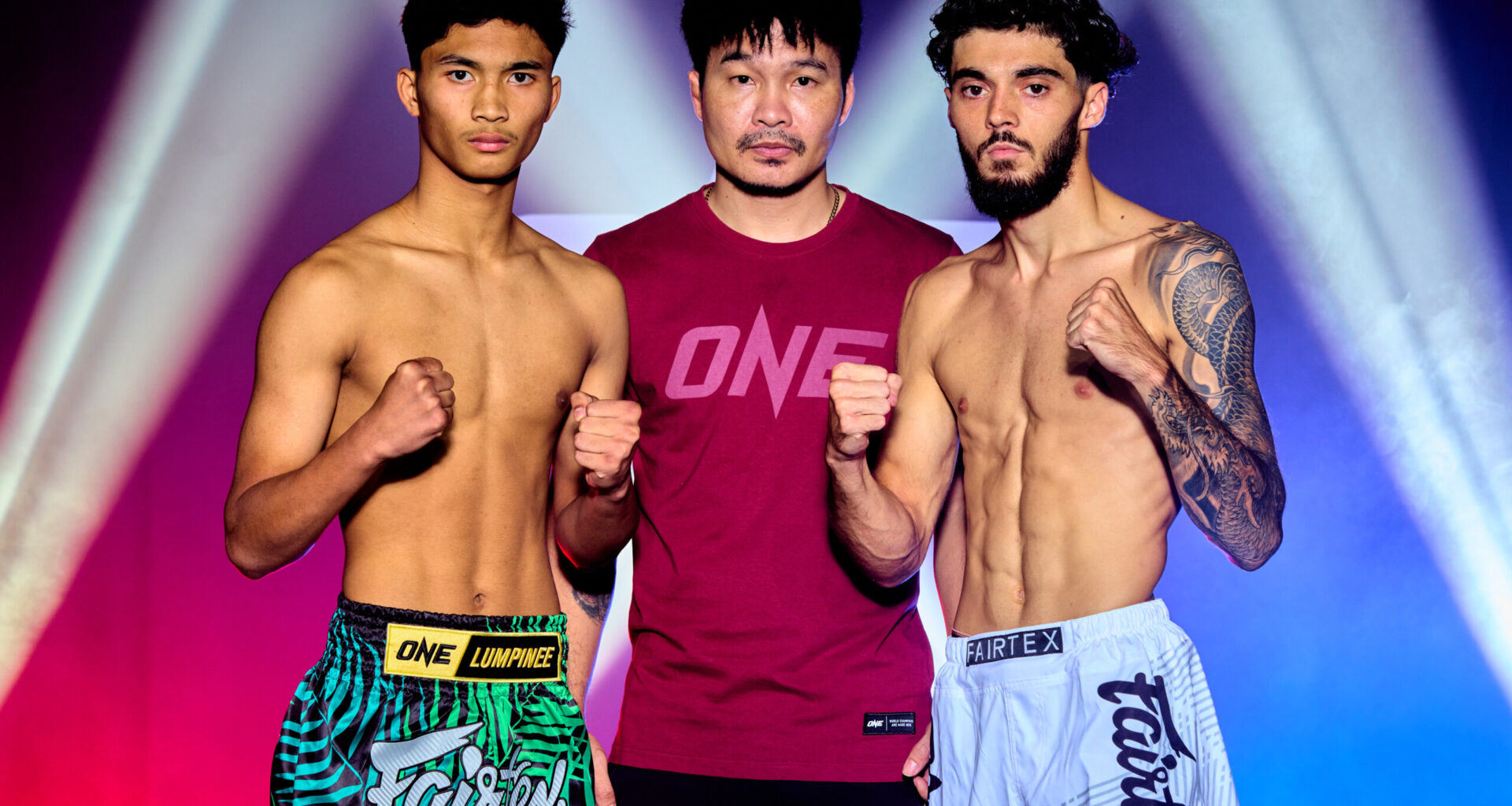 Muay Thai stars Adam Sor Dechapan and Enzo Clarisse face off ahead of ONE Friday Fights 153