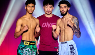 Muay Thai stars Adam Sor Dechapan and Enzo Clarisse face off ahead of ONE Friday Fights 153