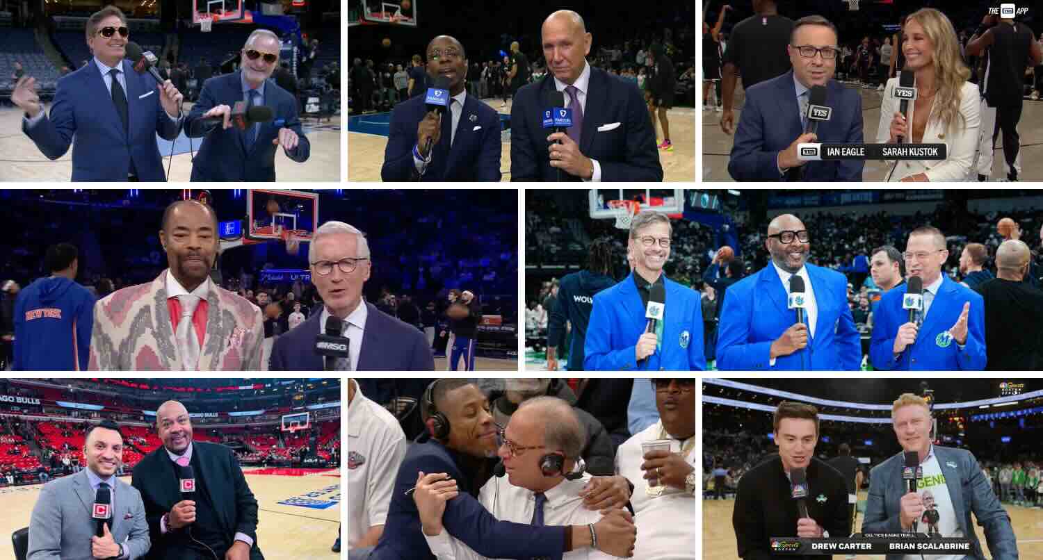 The 2025-26 Awful Announcing local NBA announcer rankings