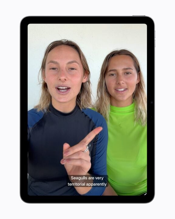 Live captions generated for any video