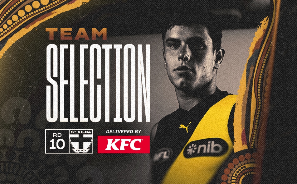 Debutant one of three Richmond Round 10 changes