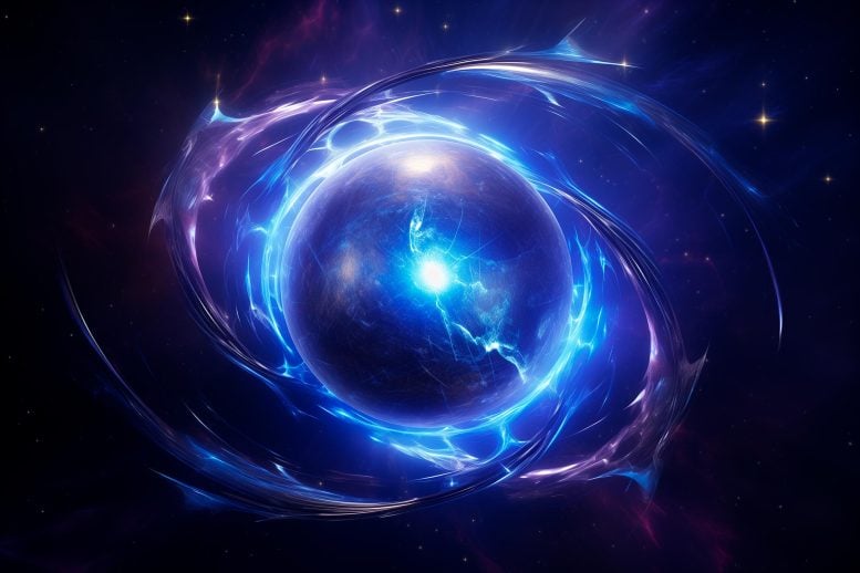 Astrophysics Neutron Star Concept Art