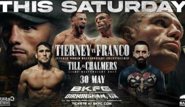 BKFC 90 fight card, start time, date and location | Till vs. Chalmers
