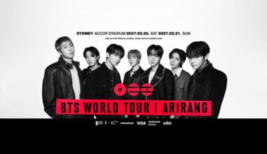 BTS announce ARIRANG World Tour dates for..