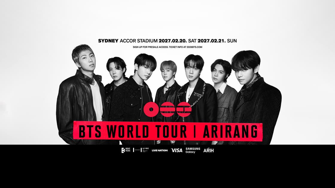 BTS announce ARIRANG World Tour dates for..