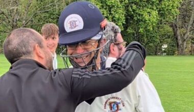 Dornoch Cricket Club record dramatic final-ball victory over Highland in Inverness as 59-year-old Phil Fenech’s first ever run clinches win