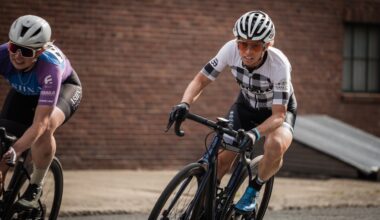 A Team BELLA rider during Stage 3 of the 2025 Baker City Cycling Classic. Image courtesy of Sean Benesh