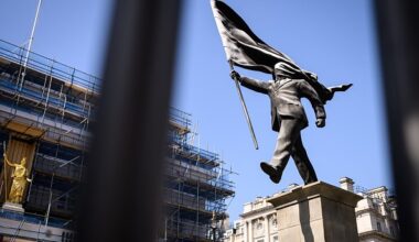 Most Britons like the new Banksy statue