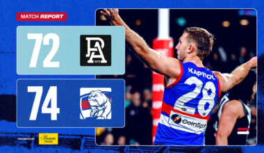 AFL Match Report: Dogs prevail in thriller