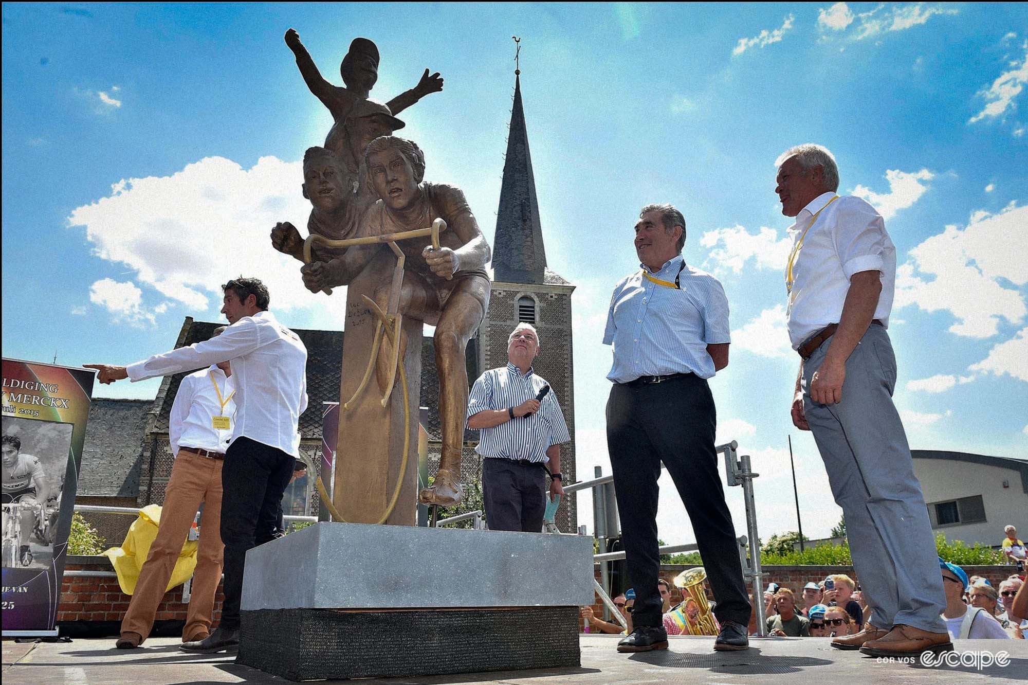 It's time we talked about the Eddy Merckx sculptures