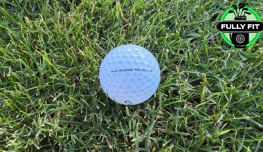 This Callaway golf ball was the real star of the show