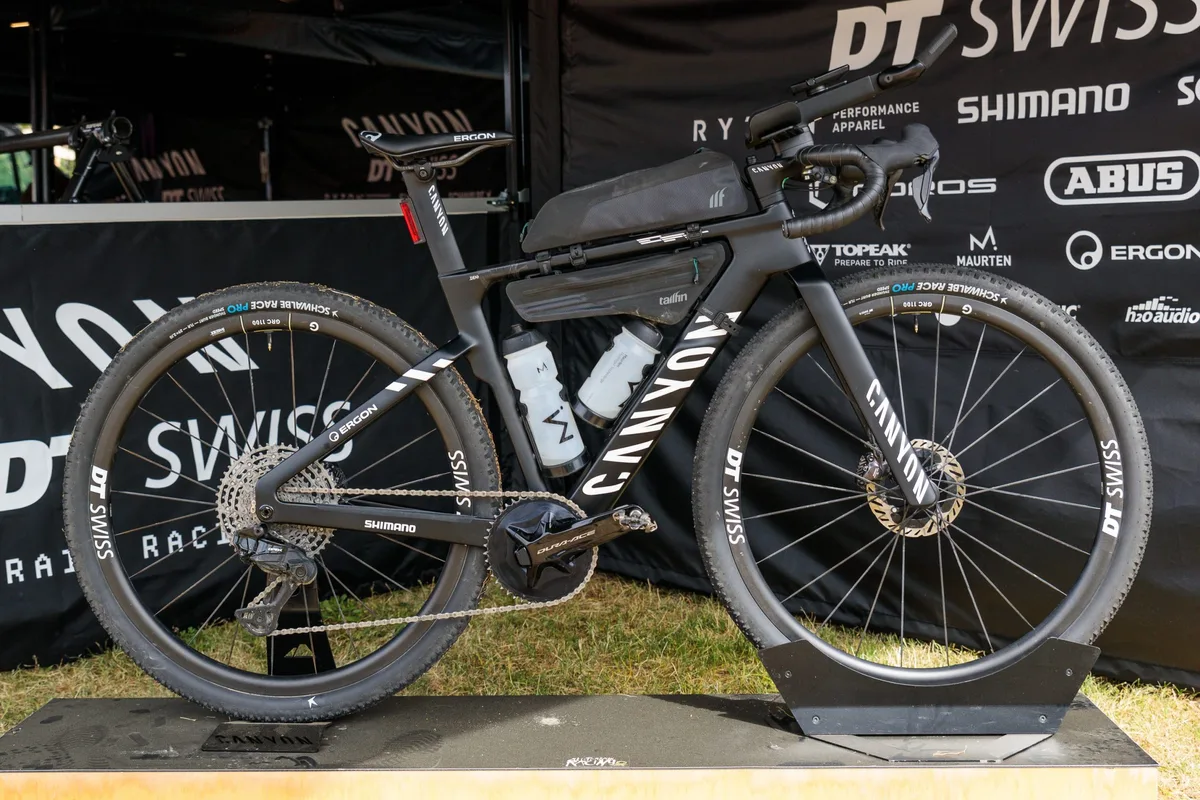 Unreleased Canyon Grail CFR at the 2026 Traka
