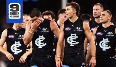 Carlton's fade outs are creating long-term scars