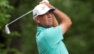 Stewart Cink, Alex Cejka share lead after Round 1 at Regions Tradition