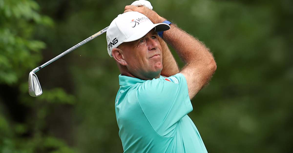 Stewart Cink, Alex Cejka share lead after Round 1 at Regions Tradition